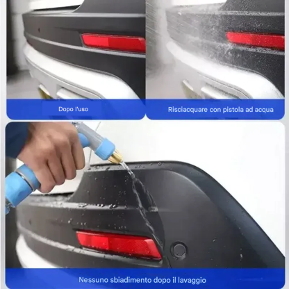 Agente di rivestimento per interni auto in pelle e plastica