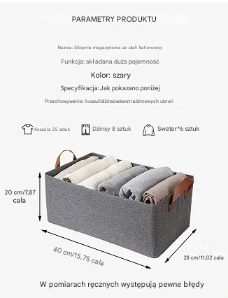 🎁Cation Wielofunkcyjna składana szafa