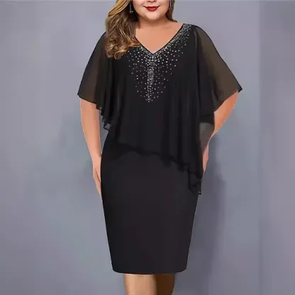 🔥🔥【S-5XL】2025 Nuovi abiti estivi in ​​chiffon con scialle
