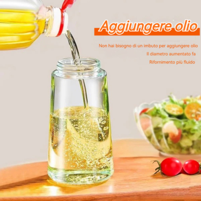 Flacone spray per olio 2 in 1