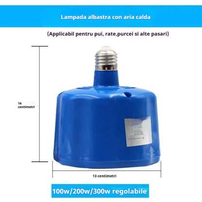 Lampada riscaldante intelligente a temperatura costante per animali domestici da riproduzione