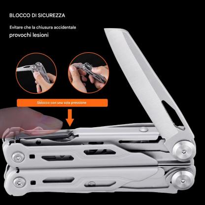 OFFERTA SPECIALE  🎁Pinze multiuso pieghevoli in acciaio inossidabile 28 in 1