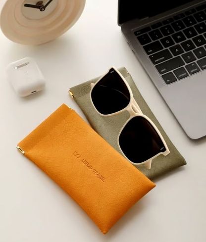 🔥Borsa portaoggetti in pelle con bottone automatico