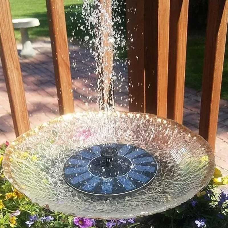 Dai vita al tuo giardino con una fontana magica solare | FONTANA 1+1 GRATIS
