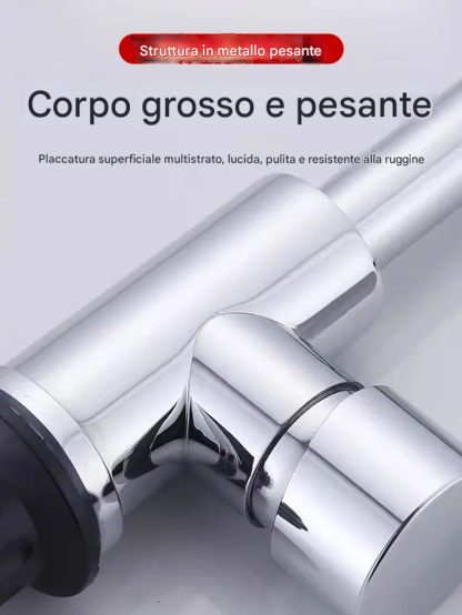 Rubinetto girevole a 360 gradi