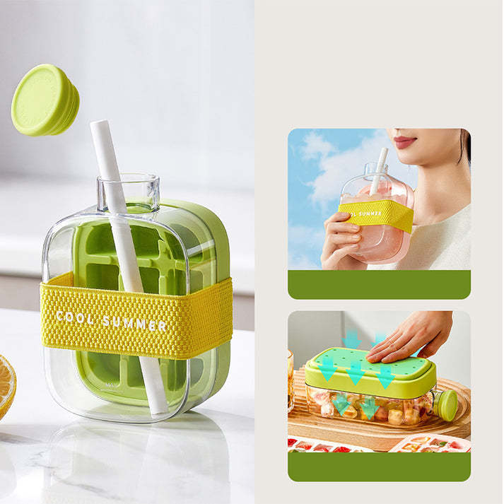 🧊Forma i czajnik do kostek lodu Press-To-Cold