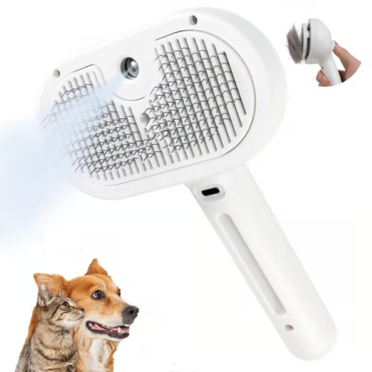 ✨Pettine per la rimozione dei peli con spray per animali domestici🐶