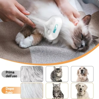 ✨Pettine per la rimozione dei peli con spray per animali domestici🐶