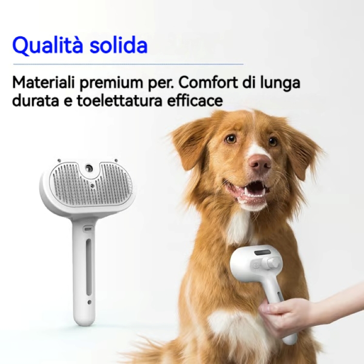 ✨Pettine per la rimozione dei peli con spray per animali domestici🐶