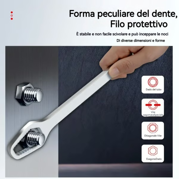 🎉 🌈🔧 Chiave universale 8-24 mm