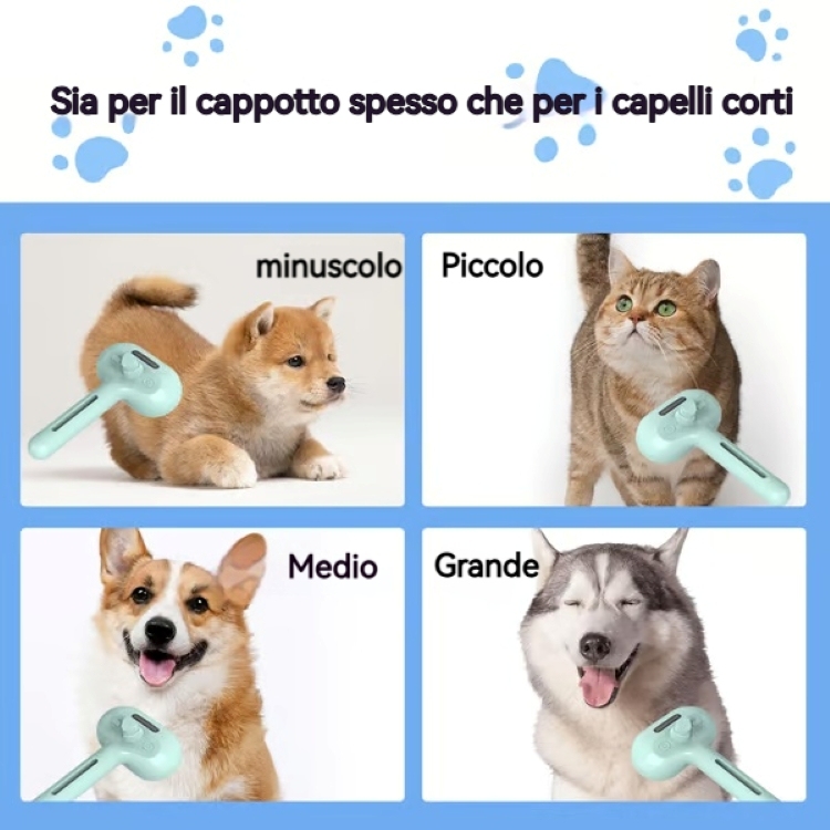 ✨Pettine per la rimozione dei peli con spray per animali domestici🐶