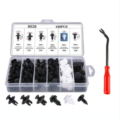 Set di scatole di fissaggio per auto (630 pezzi)