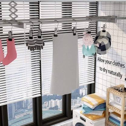 Space-Saving Clothes and Hat Storage Hook