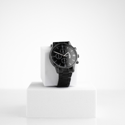 Czarny zegarek męski | CHRONOMASTER