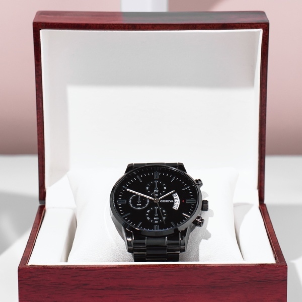 Czarny zegarek męski | CHRONOMASTER