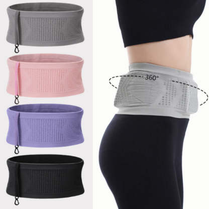Multifunctional Knit Breathable Concealed Waist Bag