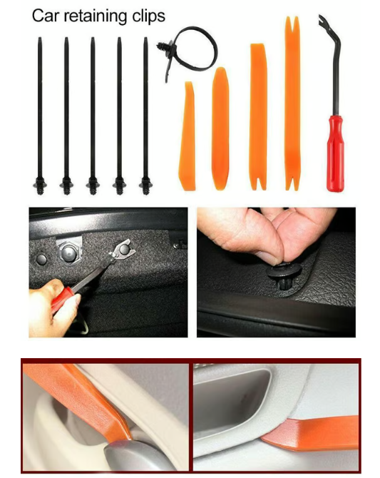 Set di scatole di fissaggio per auto (630 pezzi)