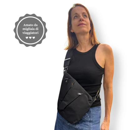 Borsa a tracolla antifurto