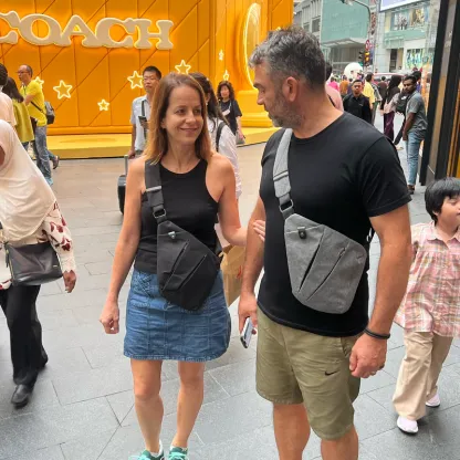 Borsa a tracolla antifurto
