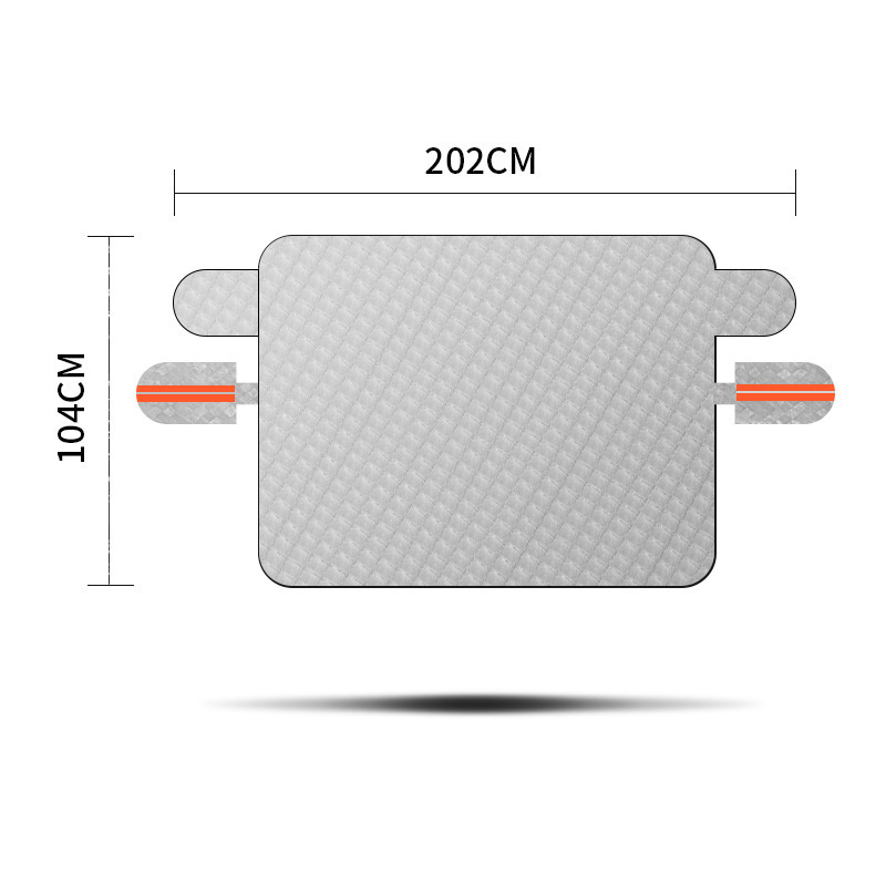 Copertura magnetica per parabrezza auto