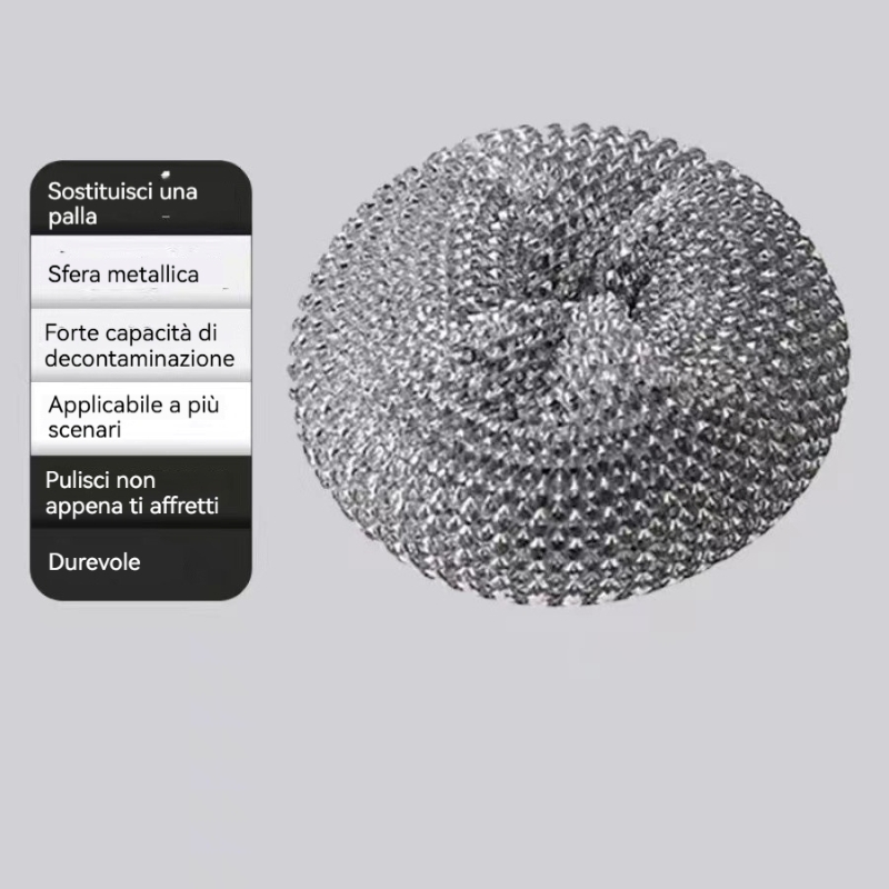 Spazzola lavapentole multifunzione decontaminante