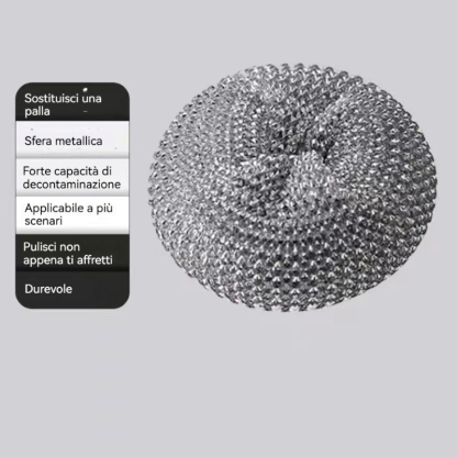 Spazzola lavapentole multifunzione decontaminante