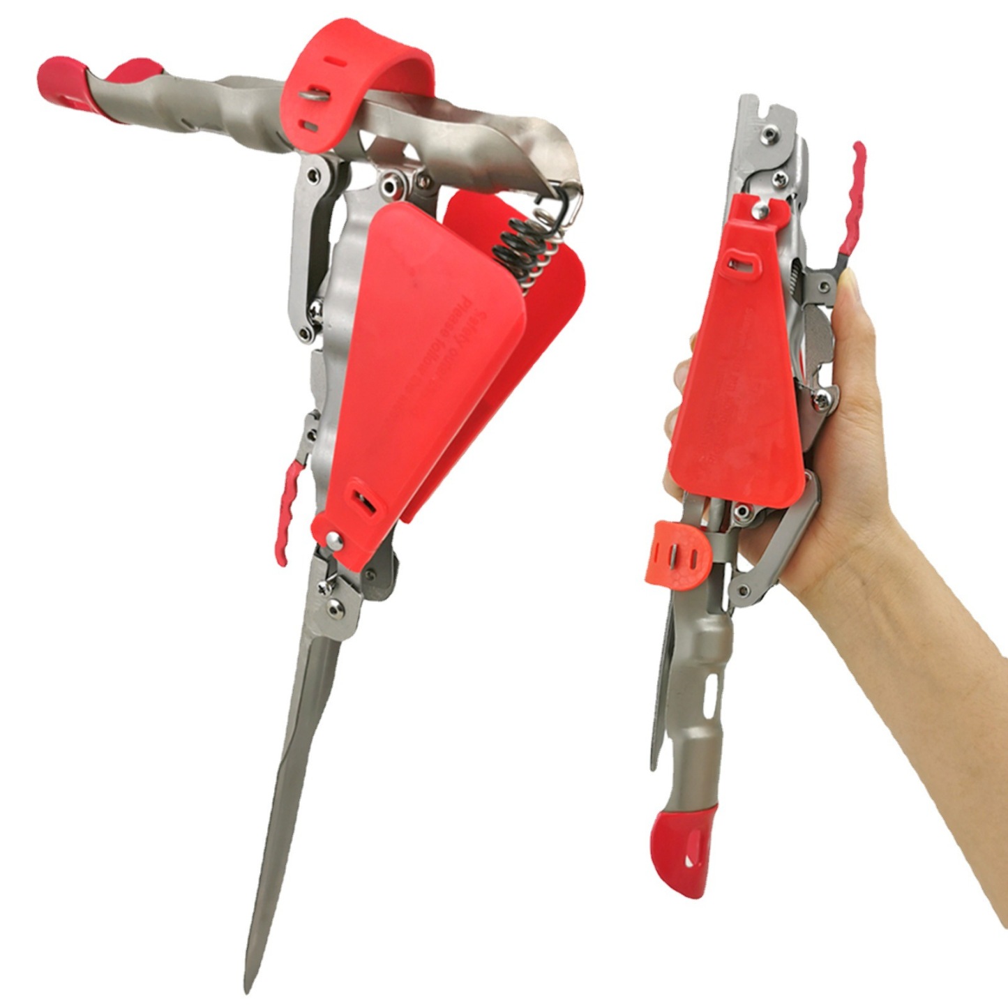 🎣🎣Canna da pesca automatica Canna da pesca Canna da lancio Supporto a molla di messa a terra Canna da avviamento Attrezzatura da pesca
