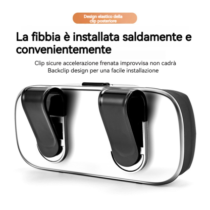 Scatola portaocchiali multifunzionale per auto