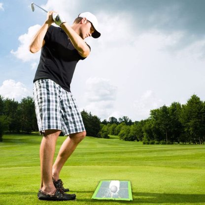 Tappetino da allenamento per il golf con rilevamento dello swing
