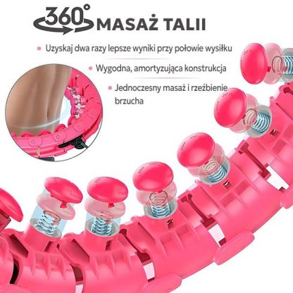 Obciążone hula hop odchudzające | SPINSLIM