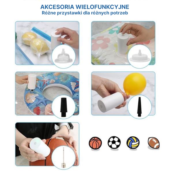 Szybka i łatwa zgrzewarka próżniowa do żywności i pompka powietrza | QUICKSEAL