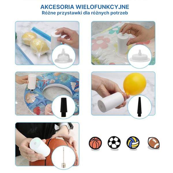 Szybka i łatwa zgrzewarka próżniowa do żywności i pompka powietrza | QUICKSEAL