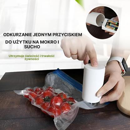 Szybka i łatwa zgrzewarka próżniowa do żywności i pompka powietrza | QUICKSEAL