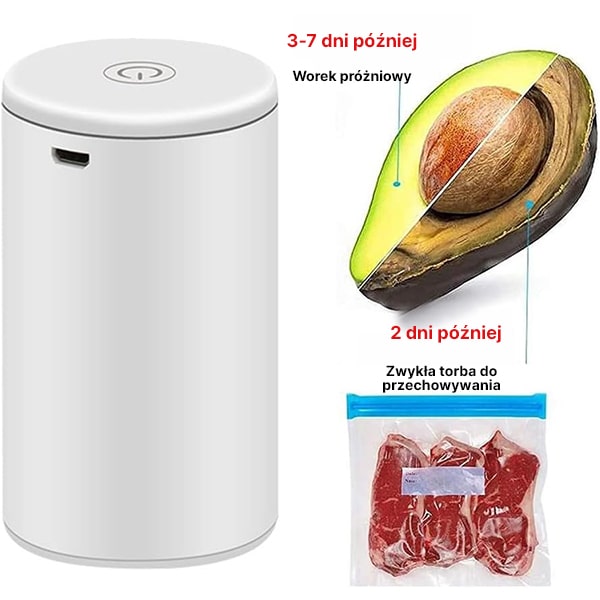 Szybka i łatwa zgrzewarka próżniowa do żywności i pompka powietrza | QUICKSEAL