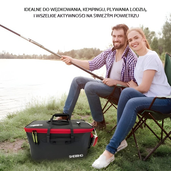 Składane wiadro wędkarskie | RIBETINA