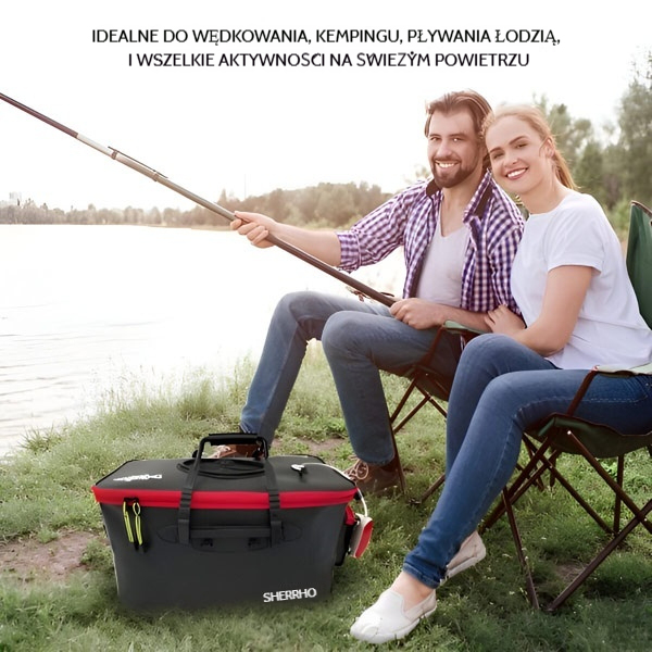 Składane wiadro wędkarskie | RIBETINA