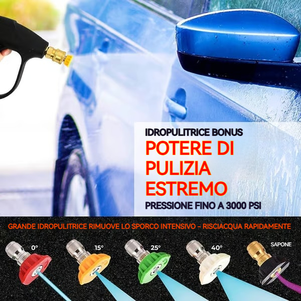 Saldi imperdibili - 50% DI SCONTO - 🔥Accessorio a doppio connettore per cannone di schiuma