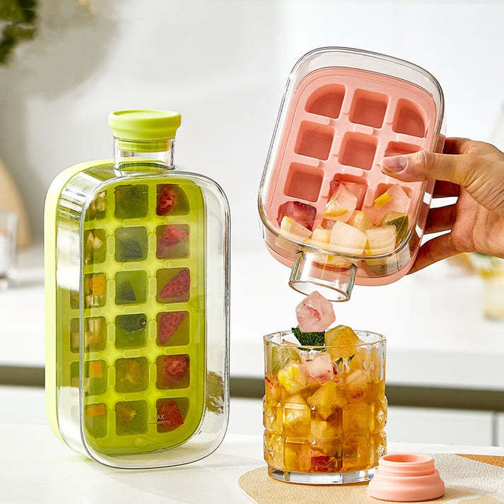🧊Forma i czajnik do kostek lodu Press-To-Cold