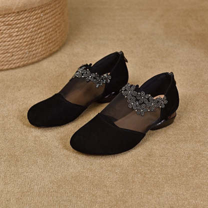 ✨【35-41】🏆2025 nuove scarpe da donna con zeppa in rete cava e suola morbida