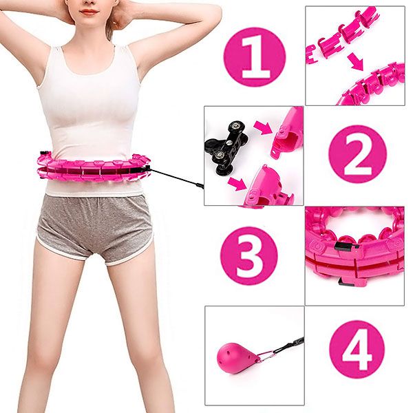Obciążone hula hop odchudzające | SPINSLIM