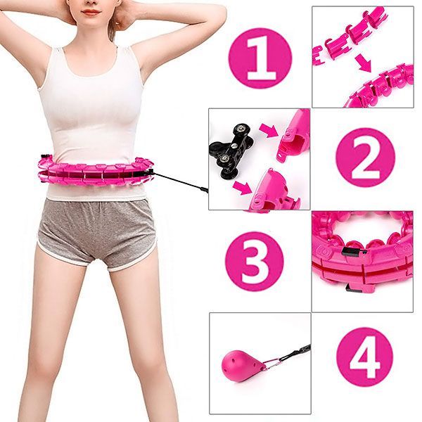 Obciążone hula hop odchudzające | SPINSLIM