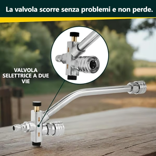 Saldi imperdibili - 50% DI SCONTO - 🔥Accessorio a doppio connettore per cannone di schiuma