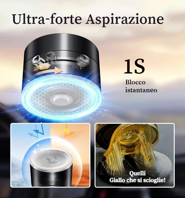 Supporto magnetico per cellulare sottovuoto