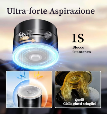 Supporto magnetico per cellulare sottovuoto