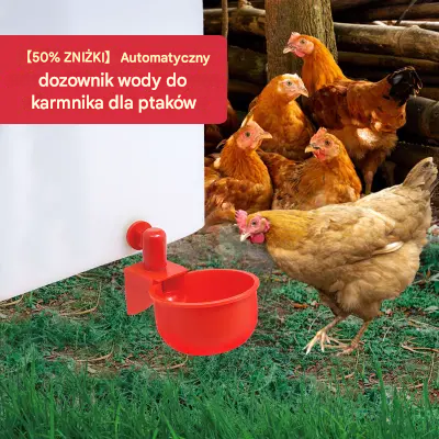 🔥🐔【Kup 20, a otrzymasz 20 gratis】【40 sztuk】Automatyczna miska do pojenia drobiu