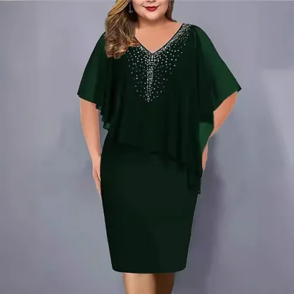 🔥🔥【S-5XL】2025 Nuovi abiti estivi in ​​chiffon con scialle