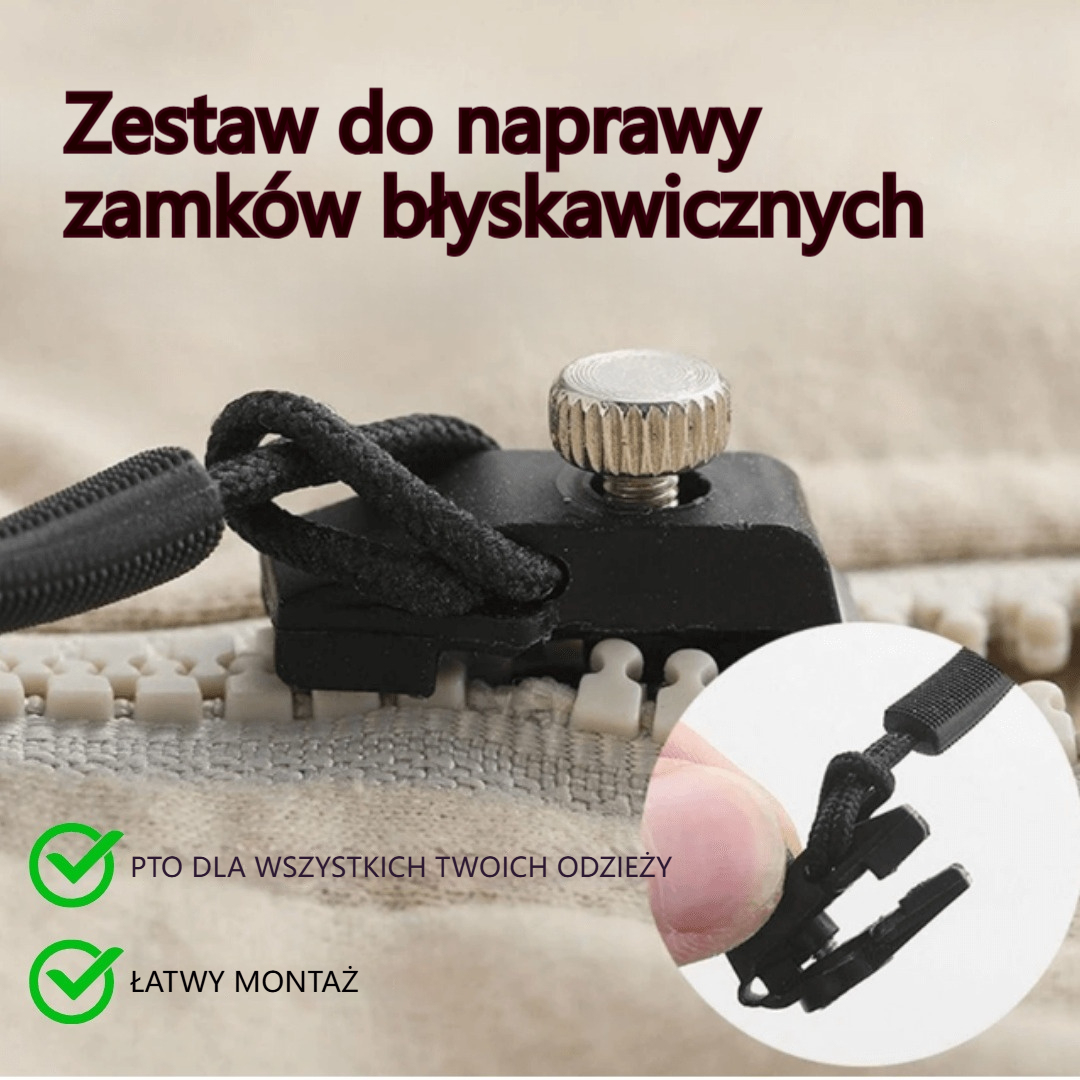 Zestaw do naprawy zamków błyskawicznych