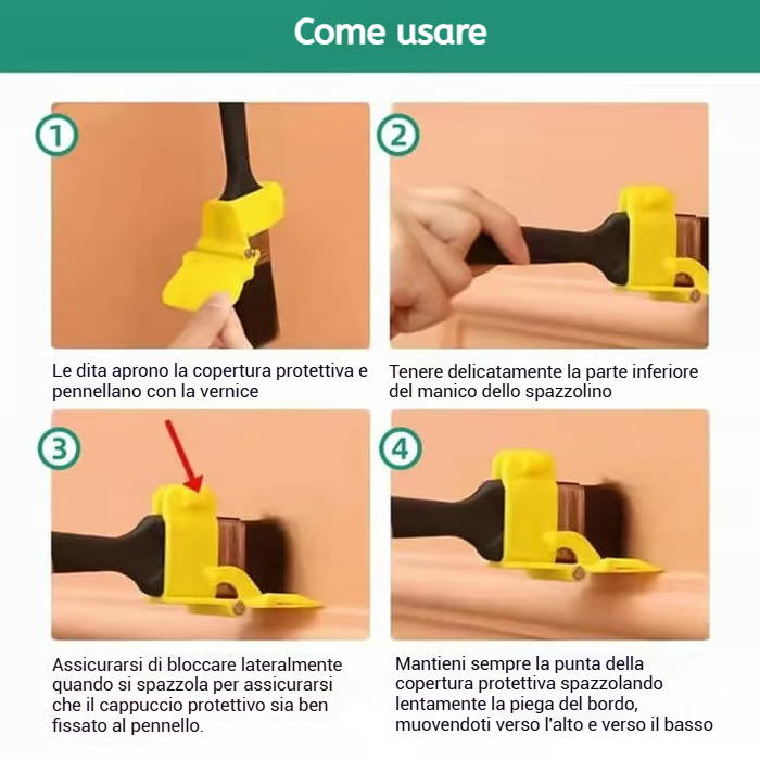 Pennello per bordatura professionale