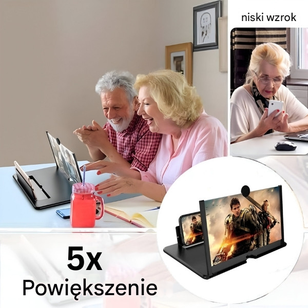 Szkło Powiększające do Ekranu Telefonu Komórkowego | ZOOMPLUS