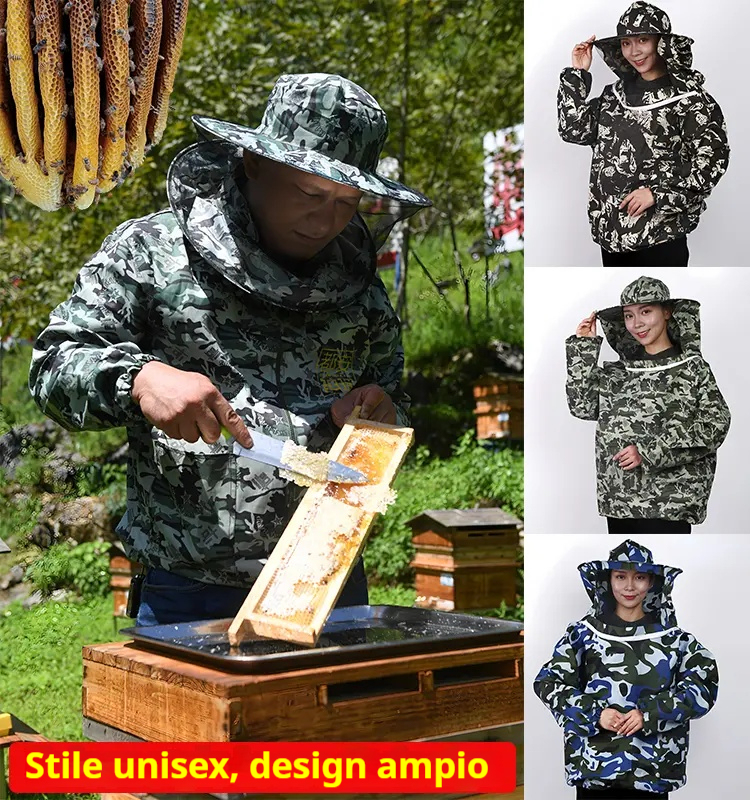 Abbigliamento a prova di ape Abbigliamento speciale traspirante per api, abbigliamento a prova di ape, cappello a prova di ape, strumenti magici per api